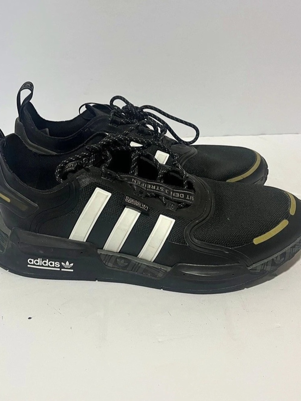 Adidas NMD V3 Trainers Black/Gold 11.5